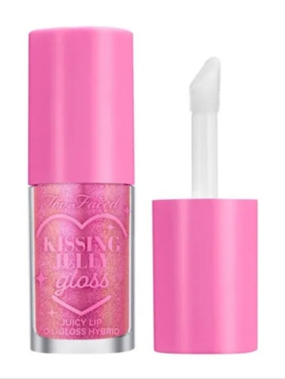 Too Faced Pink Kissing Jelly Lip Gloss